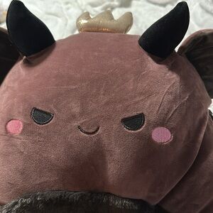 Squishmallow Ultra Rare Ambergris The Goblin w Crown 16” BNWT